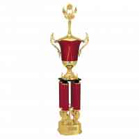 Troféu de Torneios e Campeonatos - Dourado & Vermelho