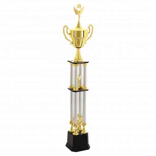 Troféu de Torneios e Campeonatos - Prata & Dourado