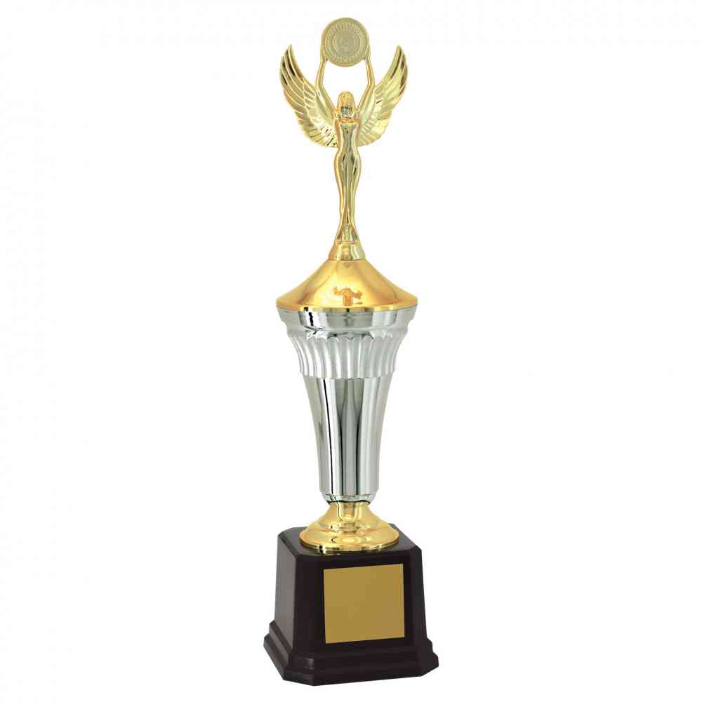 Troféu dourado com prata 401391